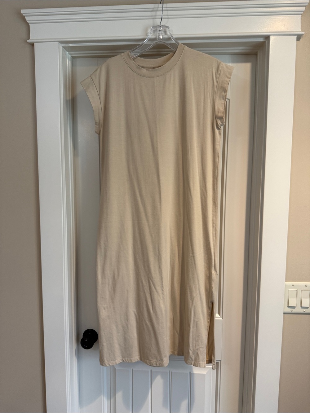 A New Day sleeveless maxi tee shirt dress